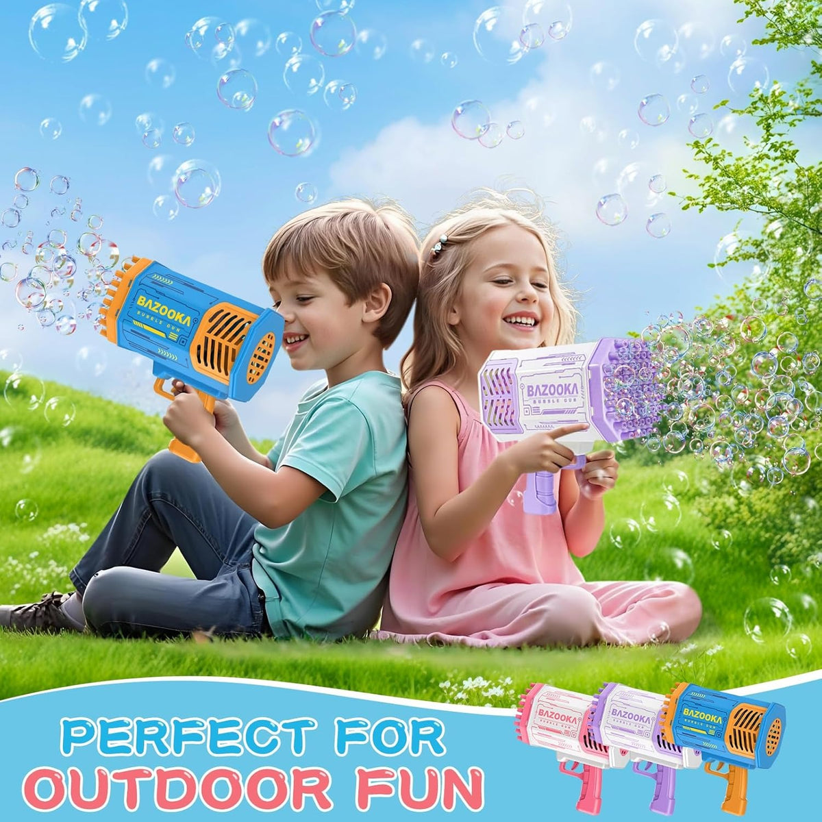 BUBBLE GUN FOR KIDS